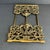 Victorian Victorian Style Brass Expandable Book Holder Adjustable Desktop Book End Rack For Sale - Image 3 of 8