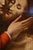 Circle of Scipione Pulzone, Christ & Madonna, 1600, Oil on Canvas For Sale - Image 7 of 18