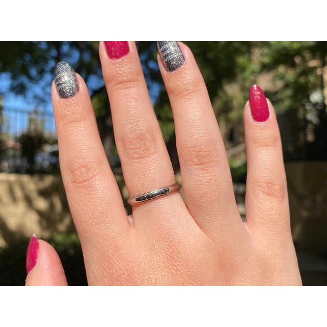 About This Ring: This JR Wood Band from the 1930s is an absolutely classic piece that deserves a place in your jewelry...