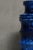 1970s Large West German Blue Ceramic Vase, 1970s For Sale - Image 5 of 6