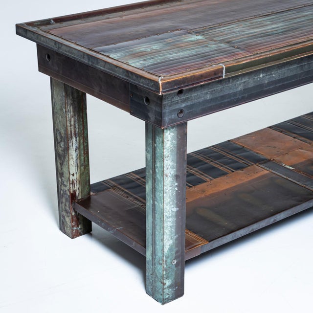 21st Century Large Console Table attributed to Vincenzo de Cotiis For Sale - Image 9 of 14
