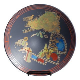 Liguria Porcelain Wall Plate by Gilbert Portanier for Rosenthal Studio-Line, 1970s For Sale