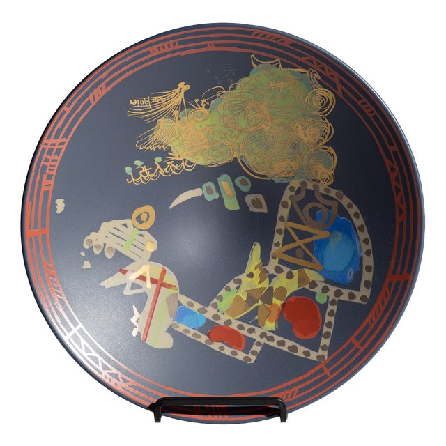 Liguria Porcelain Wall Plate by Gilbert Portanier for Rosenthal Studio-Line, 1970s For Sale