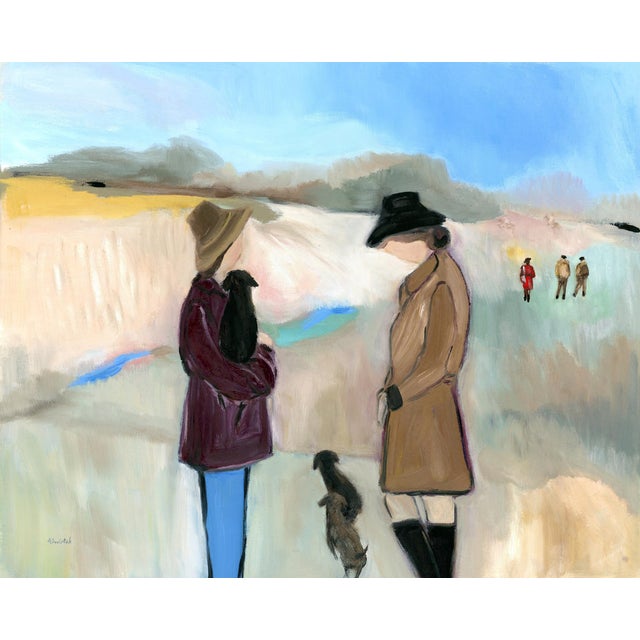 This atmospheric composition is based on my memories of country life. There is a brilliant push pull between warm and cool...