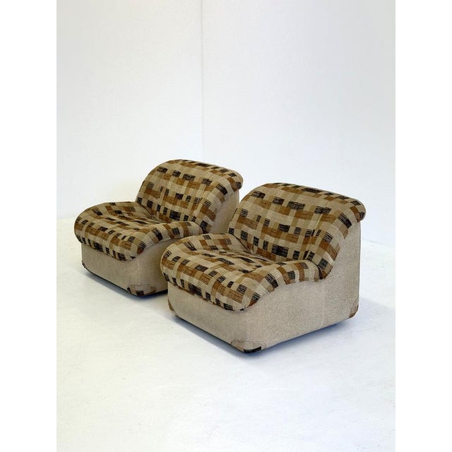 1970s Vintage Caprice Armchairs by Henning Korch for Swan, 1970s For Sale - Image 5 of 18