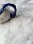 Ceramic Set of 2, 1980s Ceramic Blue and White Cat For Sale - Image 7 of 13