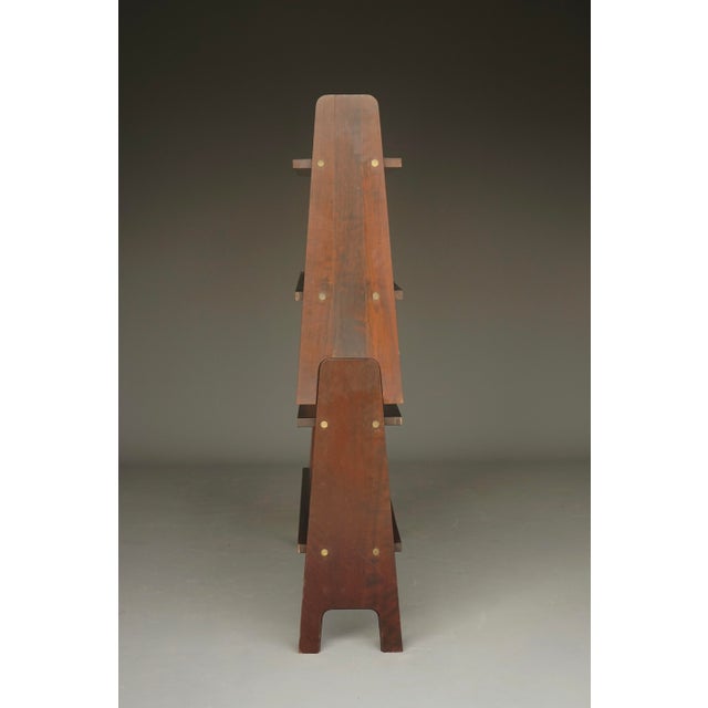 Mid-Century Freestanding Stackable Book Shelves, 1950s, Set of 2 For Sale - Image 15 of 18