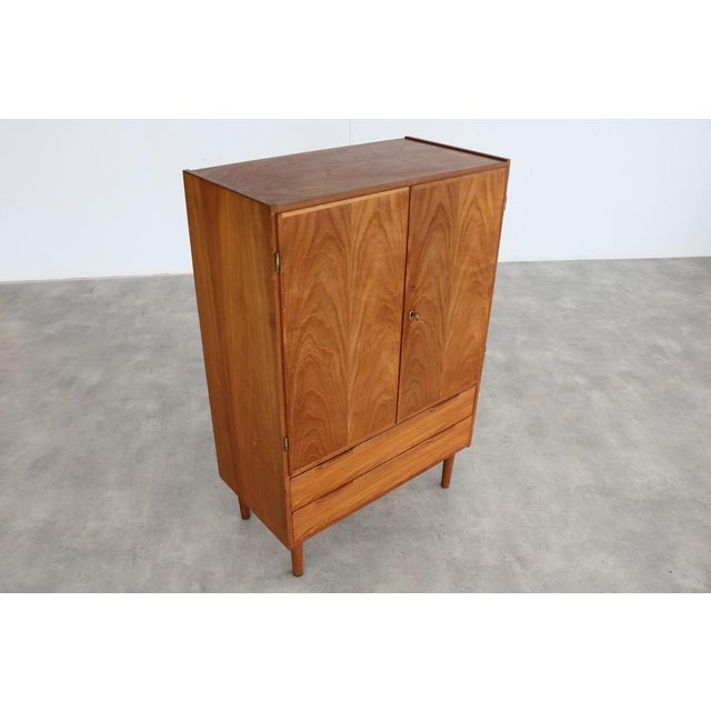 Vintage Danish Wardrobe in Teak, 1960s, in Good conditions. Designed 1960 to 1969