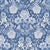 SAMPLE - Boråstapeter Dahlia Garden Wallpaper In Blue And White For Sale