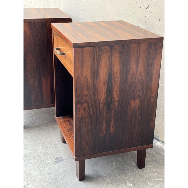 1960s Rosewood Bedside Tables, 1960, Set of 2 For Sale - Image 5 of 10
