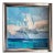 Contemporary Abstract Oil Jose Trujillo Seascape Painting, Framed For Sale