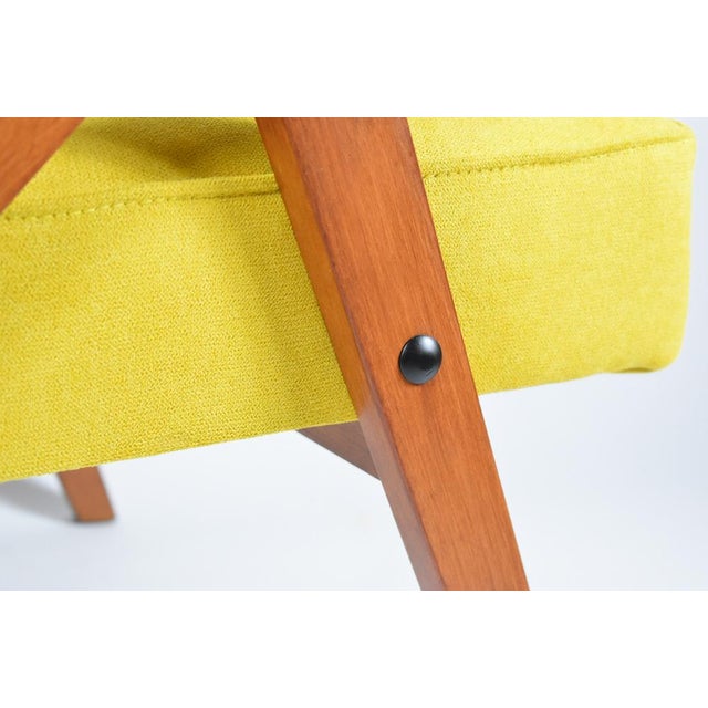 Vintage Yellow Armchair, 1960s For Sale - Image 12 of 15