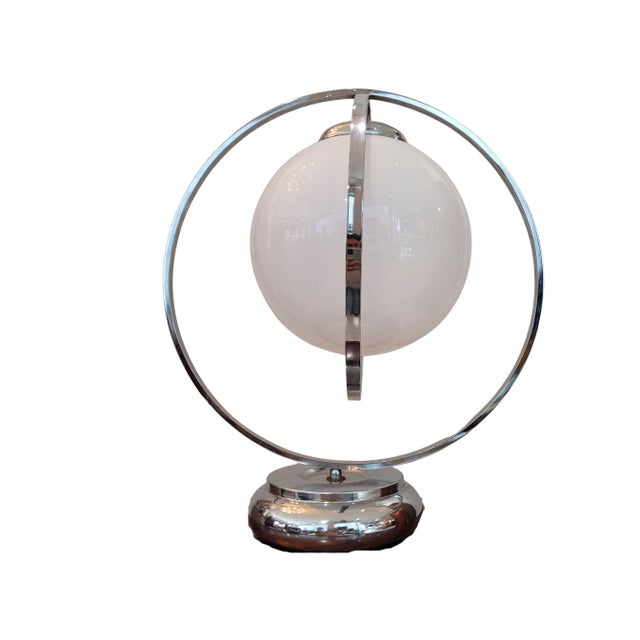 Space Age Table Lamp, 1970s - Italy A magnificent Space Age table lamp, made in Italy around the 1970s. It features a...