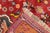 Brick Red Vintage Hand-Knotted Persian Qashqai Rug 5'9" X 8'6" For Sale - Image 8 of 18