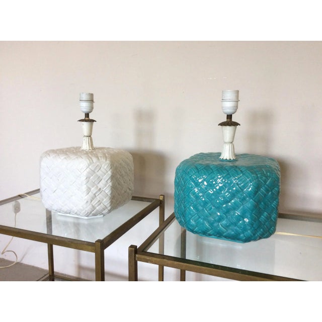 Mid-Century Modern Mid-Century Table Lamps, 1960s, Set of 2 For Sale - Image 3 of 12