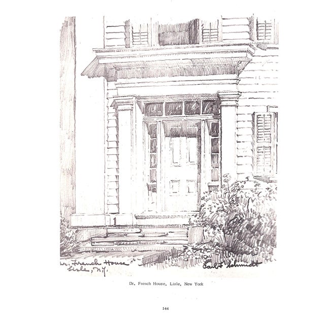 "Greek Revival Details" 1968 Schmidt, Carl F. (Signed) For Sale - Image 11 of 11