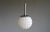 White Opaline Glass Ceiling Lamp by Rolf Krüger for Staff Leuchten, Germany, 1970s For Sale - Image 8 of 13