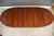 1970s Danish Modern Rosewood Oval Dining Table For Sale In Boston - Image 6 of 11