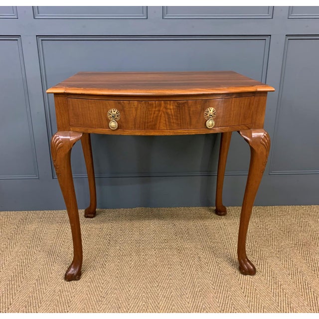 Burr Walnut Lamp Table, 1910s For Sale - Image 14 of 14
