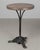 Beaux-Arts 19th Century French Cast Iron Marble Top Bistro Table For Sale - Image 3 of 11