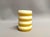 Diane von Furstenberg Diane Von Furstenberg Yellow Striped Napkin Rings - Set of 8 For Sale - Image 4 of 6