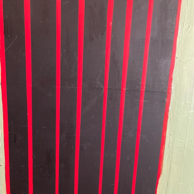 2020s “The Door” by Artist John Frates, Extra Large, Mid Century Modern, Contemporary, 77x64x2.5 In. For Sale - Image 5 of 9