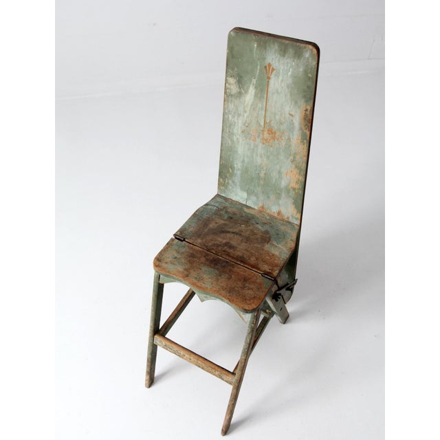 Antique Ironing Board Chair Chairish