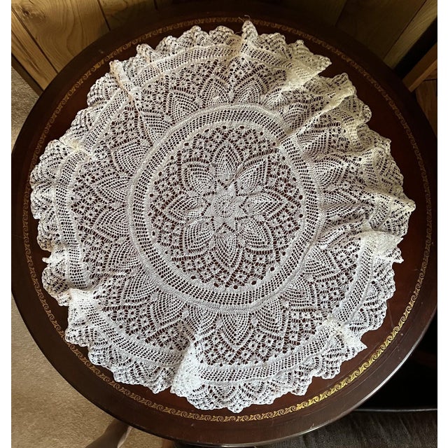Book Drum Table With Drawers in the Style of Maitland Smith For Sale - Image 17 of 17