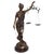 4ft Lady Justice Statue, 20th Century, Bronze For Sale - Image 18 of 18