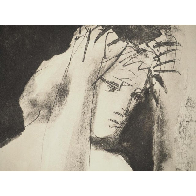 Modern Pablo Picasso, Seated Nude Women, Lithograph and Stencil For Sale - Image 3 of 6