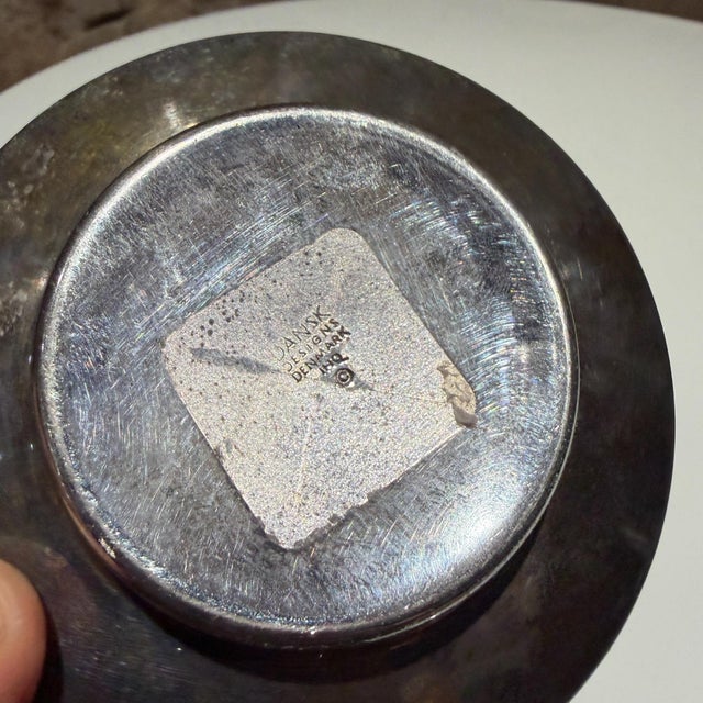 Dansk Saucer Spray Candle holdersJens Harald Quistgaard JHQ For Sale - Image 9 of 10