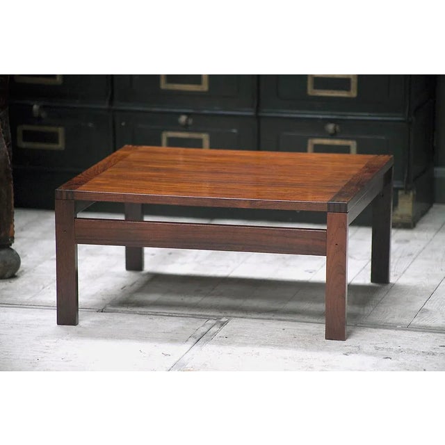 Rosewood Coffee Table by Ole Gjerløv-Knudsen & Torben Lind for France & Søn / France & Daverkosen, 1960s For Sale - Image 4 of 10