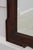 Brown Henkel Harris Mahogany Arch Top Wall Mirror For Sale - Image 8 of 13