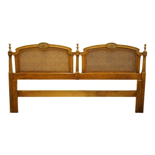 Thomasville Furniture De Medici Collection Italian Neoclassical Tuscan Style King Size Headboard 270-332 For Sale