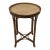 Vintage Palm Beach Style Rattan & Bamboo Side Table For Sale