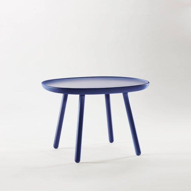 Contemporary Blue Naïve Side Table D64 by etc.etc. for Emko For Sale - Image 3 of 3