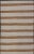 Mid 20th Century Vintage Turkish Kilim Rug With Horizontal Stripes in Light Brown and Cream For Sale - Image 4 of 11