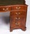 Antique 20th Century Flame Mahogany Serpentine Partners Pedestal Desk, 1890s For Sale - Image 14 of 18