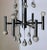 Chrome 1970s Sciolari Gaetano Italian Space Age Style Chandelier in Chrome-Plated Brass For Sale - Image 8 of 12