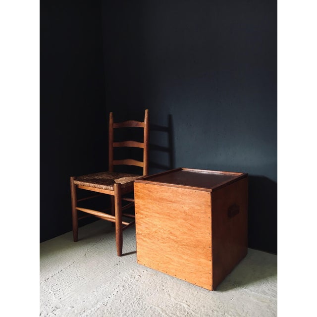 Handcrafted Cubical Side Table, Belgium, 1950s For Sale - Image 16 of 18