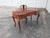 French Italian Inlay and Bronze Accent Desk and Chair 6340 For Sale - Image 4 of 18
