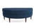 Mid Century Half Moon Lounge Chair & Ottoman After Adrian Pearsall Satellite Havana Knoll Fabric For Sale - Image 13 of 18