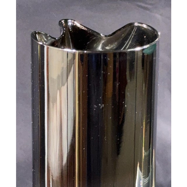 Mid 20th Century Vintage Dorothy Thorpe Style Silver Ombre Cocktail Pitcher, 1960s For Sale - Image 5 of 6