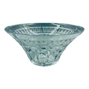 Late 20th Century Waterford Crystal "Welcome" Pattern Bowl