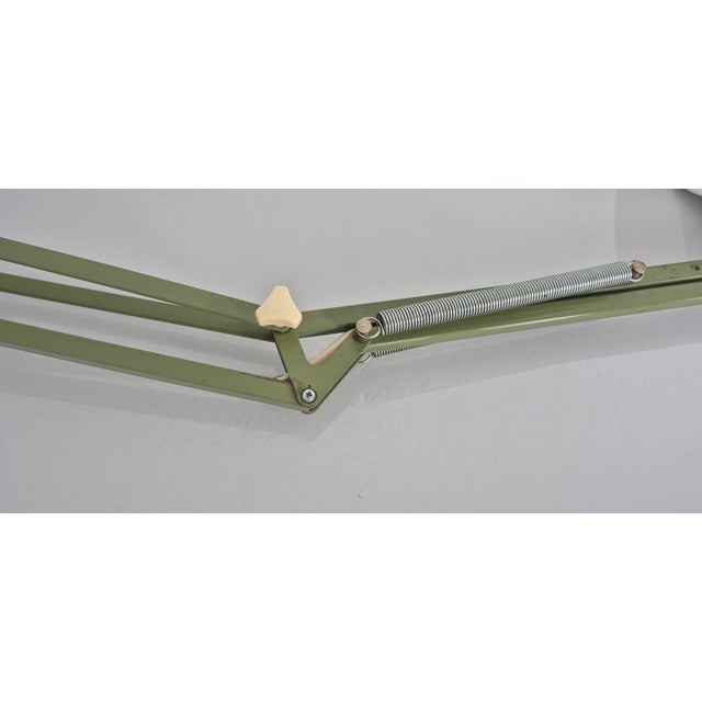 Vintage Green Table Lamp from Ledu, Sweden, 1960s For Sale - Image 17 of 18