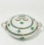 Herend porcelain "Chinese Bouquet Apponyi Green" tureen with handles Herend Hungary porcelain, numbered with 93/AV...