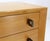 Wood Mid-Century Modern Blonde Bachelor Chests with Heavy Brass Hardware - A Pair For Sale - Image 7 of 10
