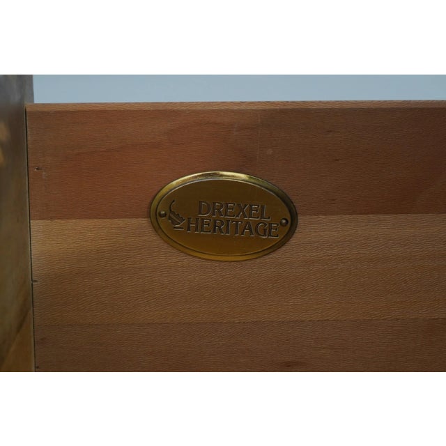 Drexel French Style Paint Decorated Chest or Dresser For Sale - Image 11 of 12