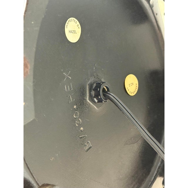 Chinoiserie Floral Ceramic Table Lamp, Late 20th Century For Sale In San Francisco - Image 6 of 12