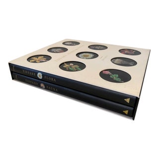 Tiffany Flora & Fauna Double Book Set For Sale
